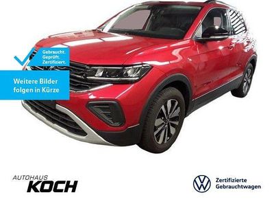 Gebraucht VW T-Cross Goal 116 PS (85 kW) 2024 Rot SUV