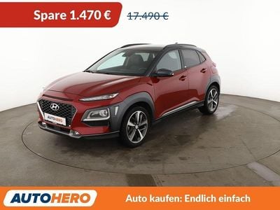 Gebraucht Hyundai Kona Premium 120 PS (88 kW) 2021 Rot SUV