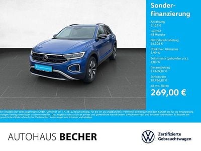Second-hand VW T-Roc Goal 150 CP (110 kW) 2025 Albastru SUV