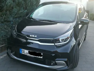Brugt Kia Picanto X-Line 84 HK (61 kW) 2023 Sort Hatchback
