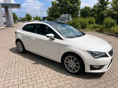 Gebraucht Seat Leon SC FR 125 PS (91 kW) 2015 Weiß Kleinwagen