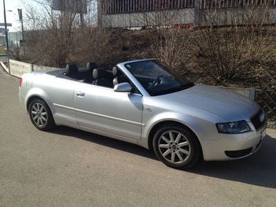 Gebraucht Audi A4 Cabriolet 163 PS (119 kW) 2003 Silber metallic Cabrio
