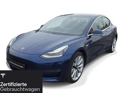 Usado Tesla Model 3 Long Range RWD 208 kW (283 HP) 2020 Azul Sedan