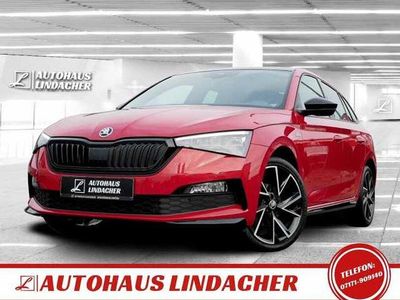 Gebraucht Skoda Scala Monte Carlo 150 PS (110 kW) 2021 Velvetrot metallic (metallic) Kleinwagen