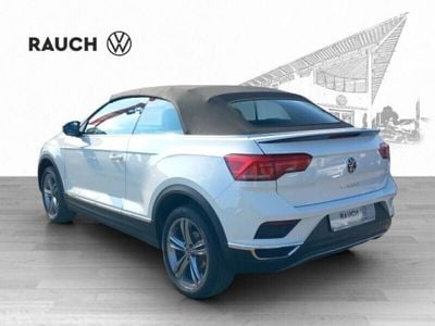 Gebraucht VW T-Roc Cabriolet Style 150 PS (110 kW) 2021 Weiß Cabrio
