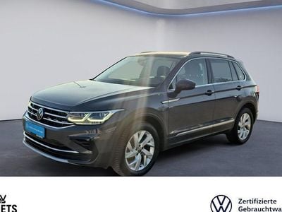Grau Gebraucht 2022 VW Tiguan Elegance SUV | 29.595 € (Superpreis)