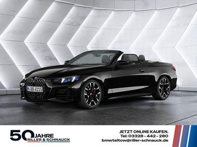 Neu BMW 420 M Sport 184 PS (135 kW) 2025 Black sapphire Cabrio