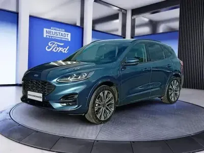Gebraucht Ford Kuga ST-Line X 225 PS (165 kW) 2022 Chroma blau metallic SUV