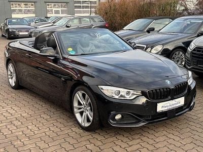 Gebraucht BMW 430 Cabriolet Sport Line 258 PS (189 kW) 2015 Schwarz Cabrio