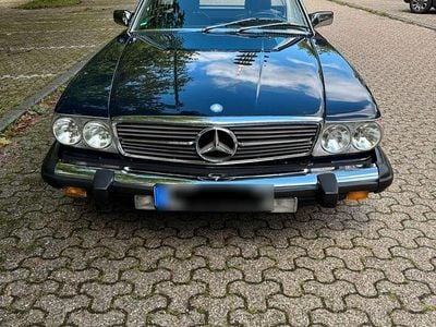 Second-hand Mercedes 560 227 CP (166 kW) 1986 Albastru Cabrio