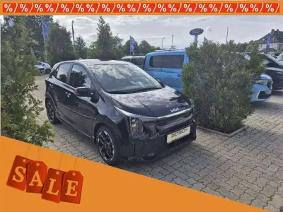 Gebraucht Kia Picanto GT-Line 79 PS (58 kW) 2025 (abp) auroraschwarz met. Kleinwagen