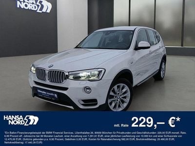 Weiß Gebraucht 2017 BMW X3 xLine SUV | 24.150 €