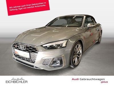 Gebraucht Audi S5 Cabriolet Ambiente 354 PS (260 kW) 2023 Chronosgrau verdeck schwarz (metallic) Cabrio