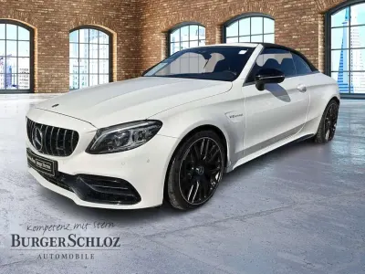 Gebraucht Mercedes C63S AMG AMG 510 PS (375 kW) 2023 Unilack polarweiß Cabrio