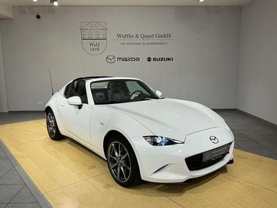 Usata Mazda MX5 Exclusive-Line 184 CV (135 kW) 2022 Bianco Cabrio
