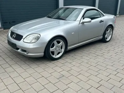 Gebraucht Mercedes SLK230 AMG 193 PS (141 kW) 1998 Silber Cabrio
