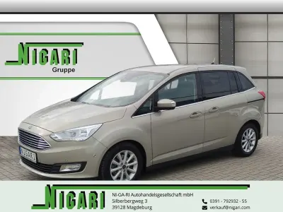 Gebraucht Ford C-MAX Titanium 120 PS (88 kW) 2015 Grau Van / Kleinbus