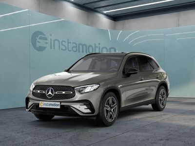 gebraucht Mercedes GLC220 d 4M AMG+DIST+PAN+AHK+KAM+AMBIENTE+NIGHT