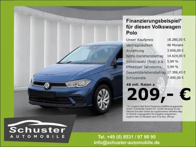 Gebraucht VW Polo Life 95 PS (69 kW) 2025 Blau Kleinwagen