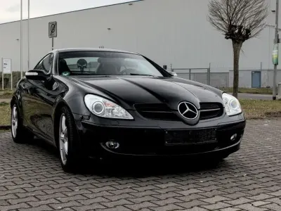 Gebraucht Mercedes SLK350 272 PS (200 kW) 2004 Schwarz Cabrio