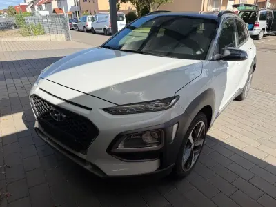 Gebraucht Hyundai Kona Style 177 PS (130 kW) 2019 Weiß SUV