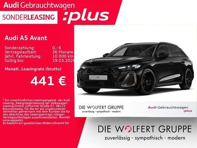 Gebraucht Audi A5 Ambiente 204 PS (150 kW) 2025 Mythosschwarz metallic Kombi