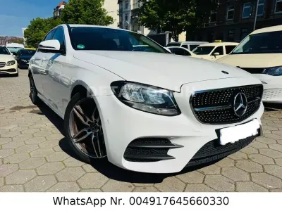 Gebraucht Mercedes E200 AMG line 200 PS (147 kW) 2018 Weiß Limousine