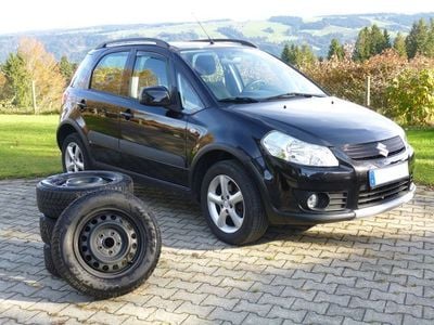 Gebraucht Suzuki SX4 107 PS (78 kW) 2009 Schwarz metallic Limousine