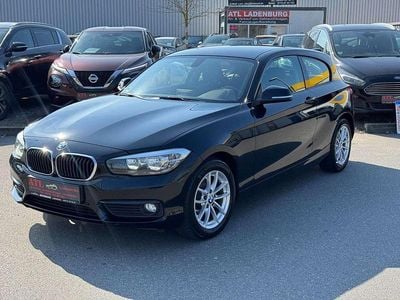 Gebraucht BMW 118 Advantage 136 PS (100 kW) 2018 Schwarz ii/bonnet fluid black Kleinwagen