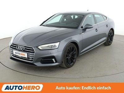 Gebraucht Audi A5 Sportback Sport 190 PS (139 kW) 2018 Grau Kleinwagen