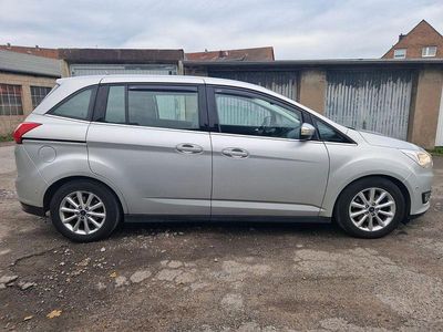 Gebraucht Ford Grand C-Max Premium 125 PS (91 kW) 2018 Weiß Van / Kleinbus