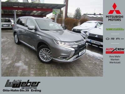 gebraucht Mitsubishi Outlander P-HEV Top 2.4 MIVEC 4WD AHK LED NAVI SD SHZ GRA ACC FSE