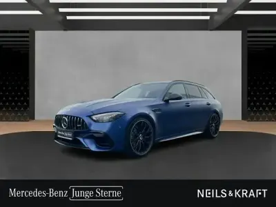 Używany Mercedes C63S AMG AMG 680 KM (500 kW) 2024 Niebieski Sedan/Limuzyna