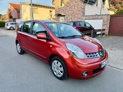 Gebraucht Nissan Note Acenta 88 PS (64 kW) 2008 Orange Kleinwagen