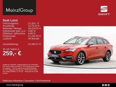 Gebraucht Seat Leon ST FR 204 PS (150 kW) 2021 Desire rot metallic (metallic) Kombi