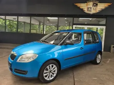 Gebraucht Skoda Roomster 86 PS (63 kW) 2007 Modra ocean/ocean blue (metallic) Van / Kleinbus
