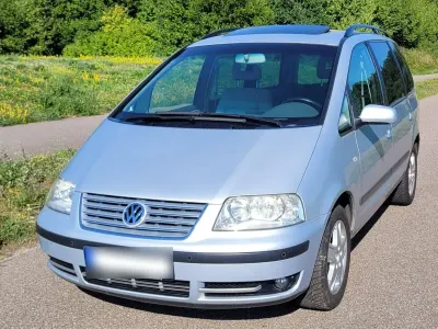 Gebraucht VW Sharan 116 PS (85 kW) 2001 Silber Van / Kleinbus