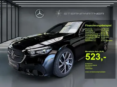 Brugt Mercedes E220 Avantgarde 197 HK (144 kW) 2025 Sort Sedan