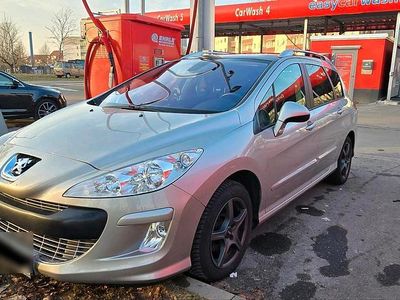 Gebraucht Peugeot 308 SW 120 PS (88 kW) 2008 Silber Kombi