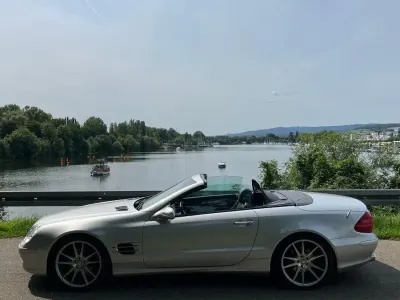 Gebraucht Mercedes SL350 245 PS (180 kW) 2003 Silber Cabrio