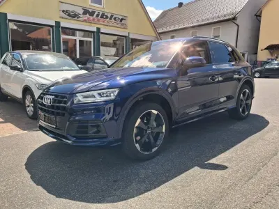 Używany Audi Q5 S-Line 190 KM (139 kW) 2019 Niebieski SUV