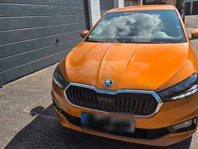Gebraucht Skoda Fabia Style 150 PS (110 kW) 2022 Orange Kleinwagen