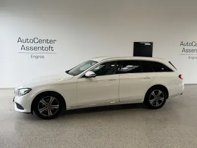 Gebraucht Mercedes E220 Avantgarde 194 PS (142 kW) 2019 Weiß Limousine