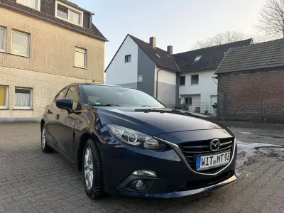 Gebraucht Mazda 3 Sports-Line 120 PS (88 kW) 2014 Blau Limousine