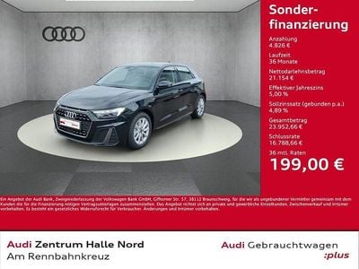 Gebraucht Audi A1 Sportback S-Line 116 PS (85 kW) 2025 Schwarz Kleinwagen
