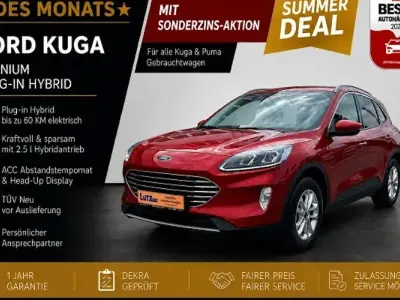 Gebraucht Ford Kuga Titanium X 224 PS (164 kW) 2022 Lucidrot metallic SUV