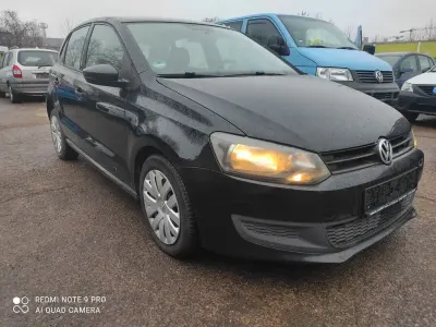 Gebraucht VW Polo Trendline 75 PS (55 kW) 2011 Schwarz Kleinwagen