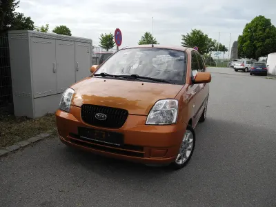 Gebraucht Kia Picanto 61 PS (44 kW) 2007 Orange Kleinwagen