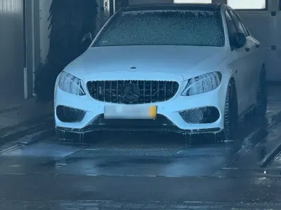 Usata Mercedes C43 AMG AMG 390 CV (286 kW) 2017 Bianco Berlina