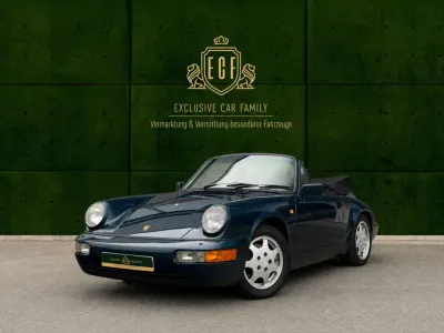 Begagnad Porsche 964 250 HK (183 kW) 1990 Grön Cab